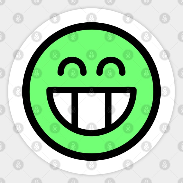 Emoji Smiley cheeky grin Sticker by GetTheCar